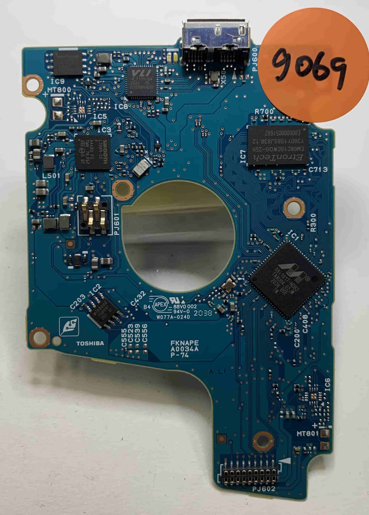 Toshiba MQ04UBD200 G0039A PCB for Sale
