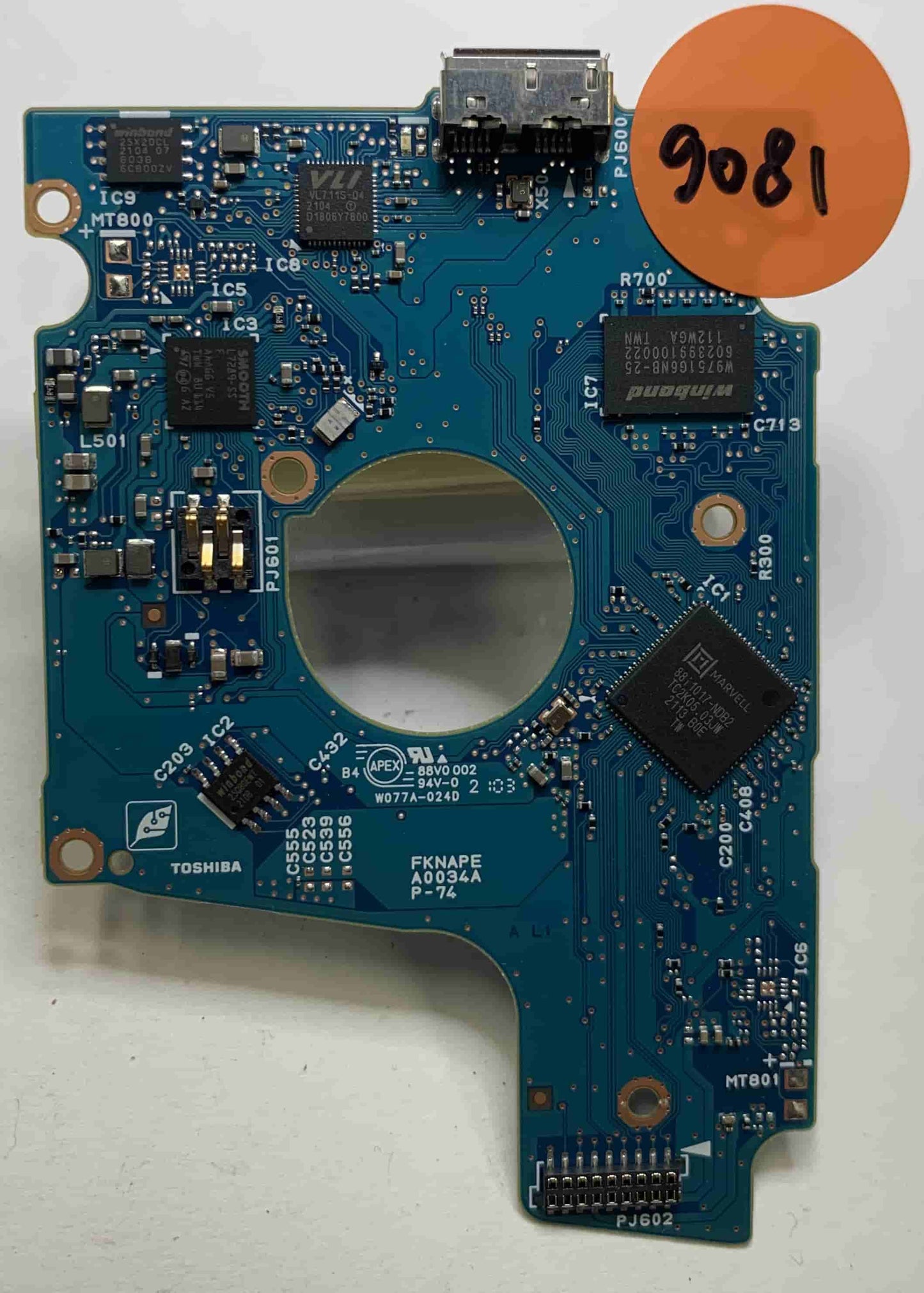 Toshiba MQ04UBB400 G0034A PCB for Sale