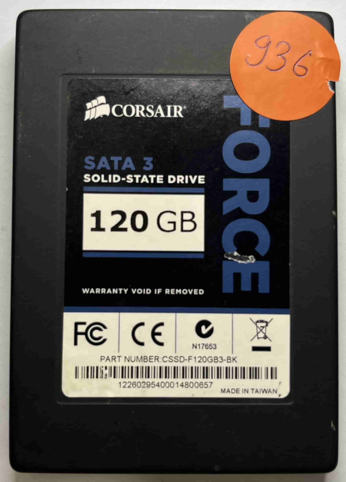 CORSAIR Force 3 CSSD-F120GB3-BK (936) SSD for Sale