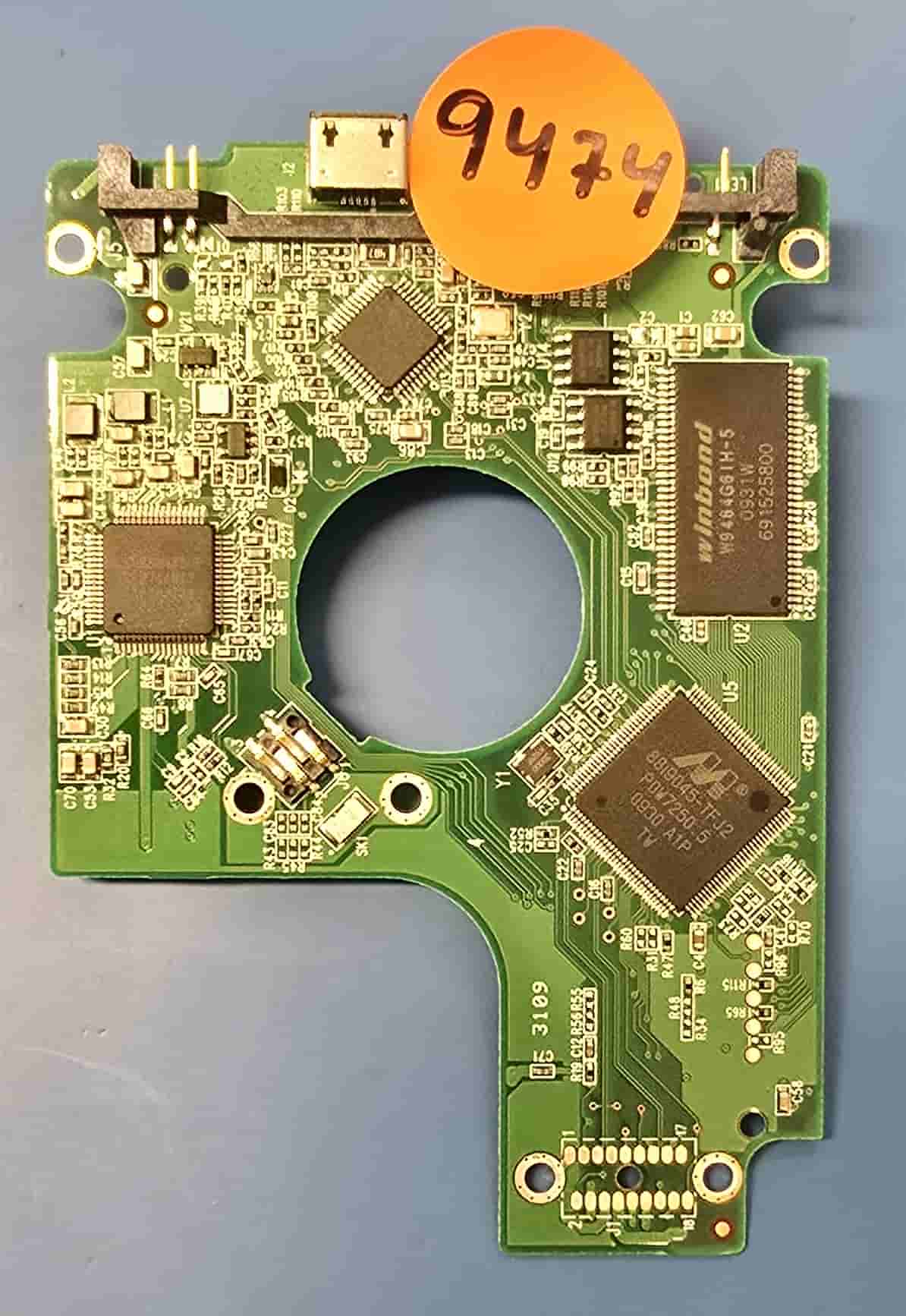 Western Digital WD5000BMVV-11A1CS0 2060-701675-001 REV P1 PCB for Sale
