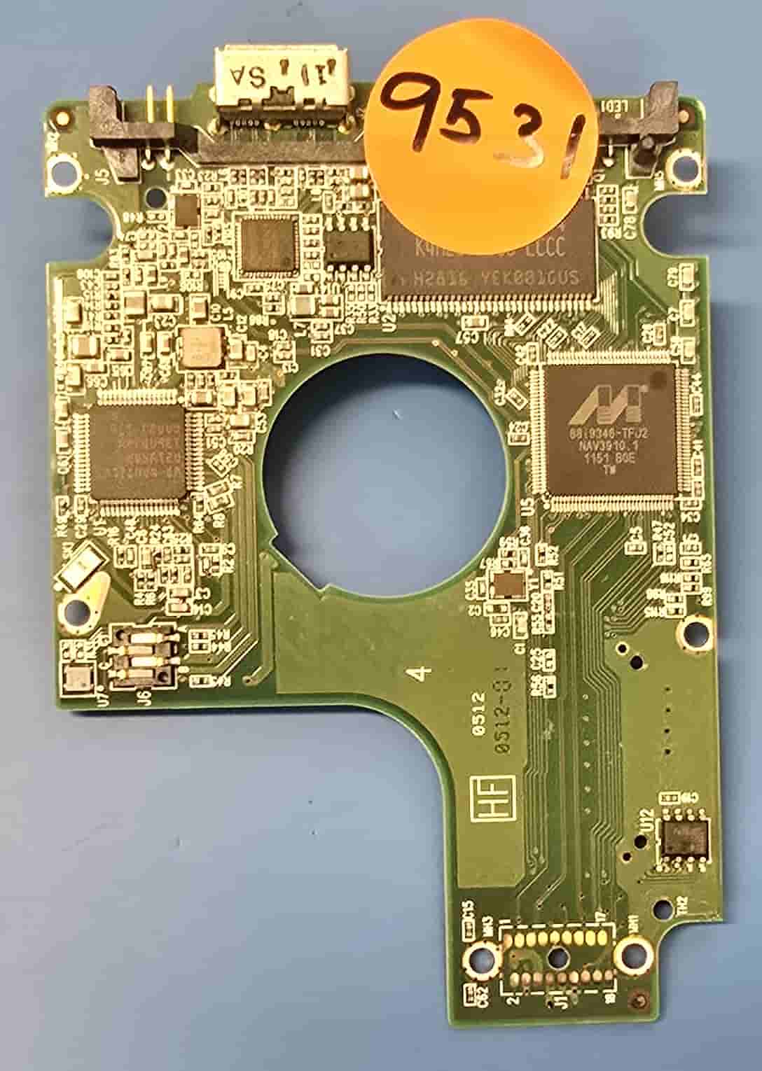 Western Digital WD10JMVW-11S5XS0 2060-771801-002 REV A PCB for Sale