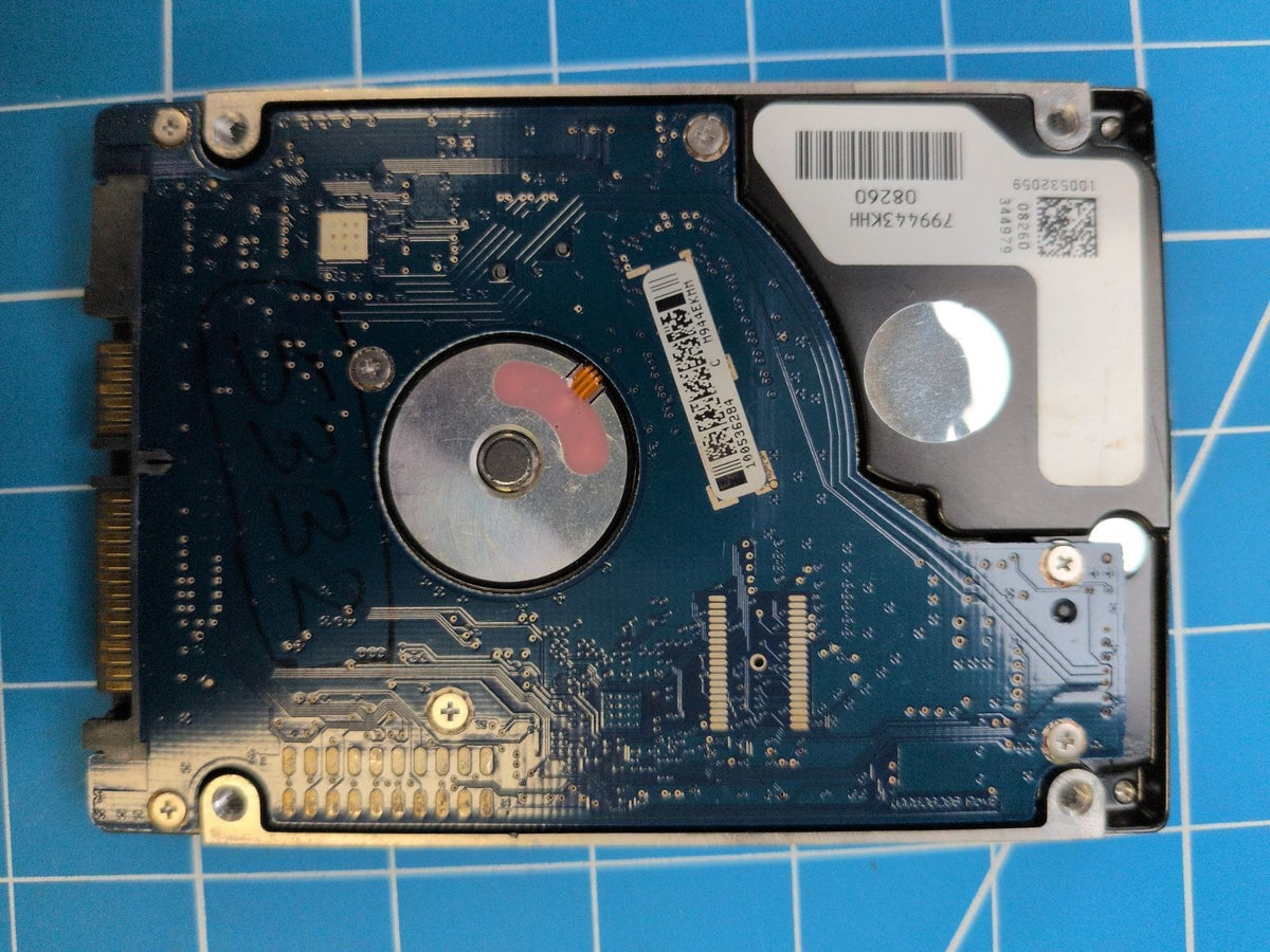 SG101 drive label (back)