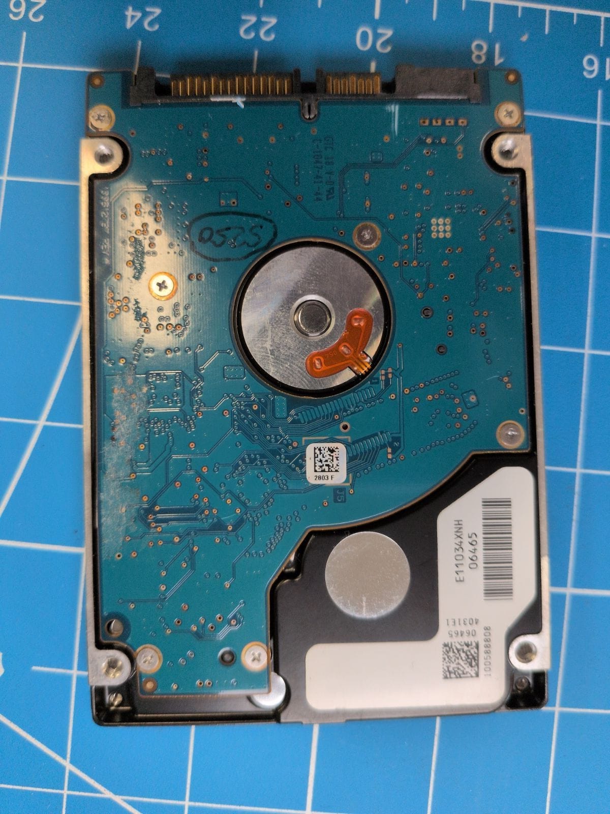 SG19 drive label (back)