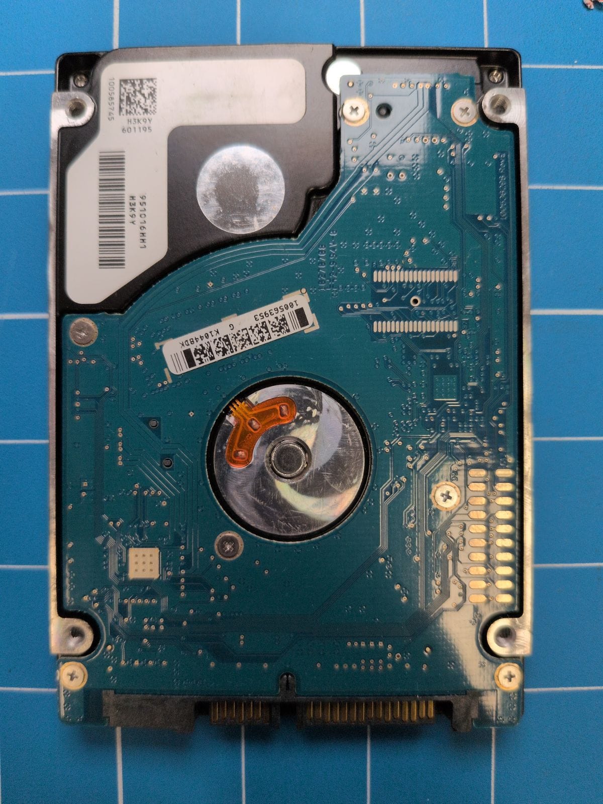 SG224 drive label (back)
