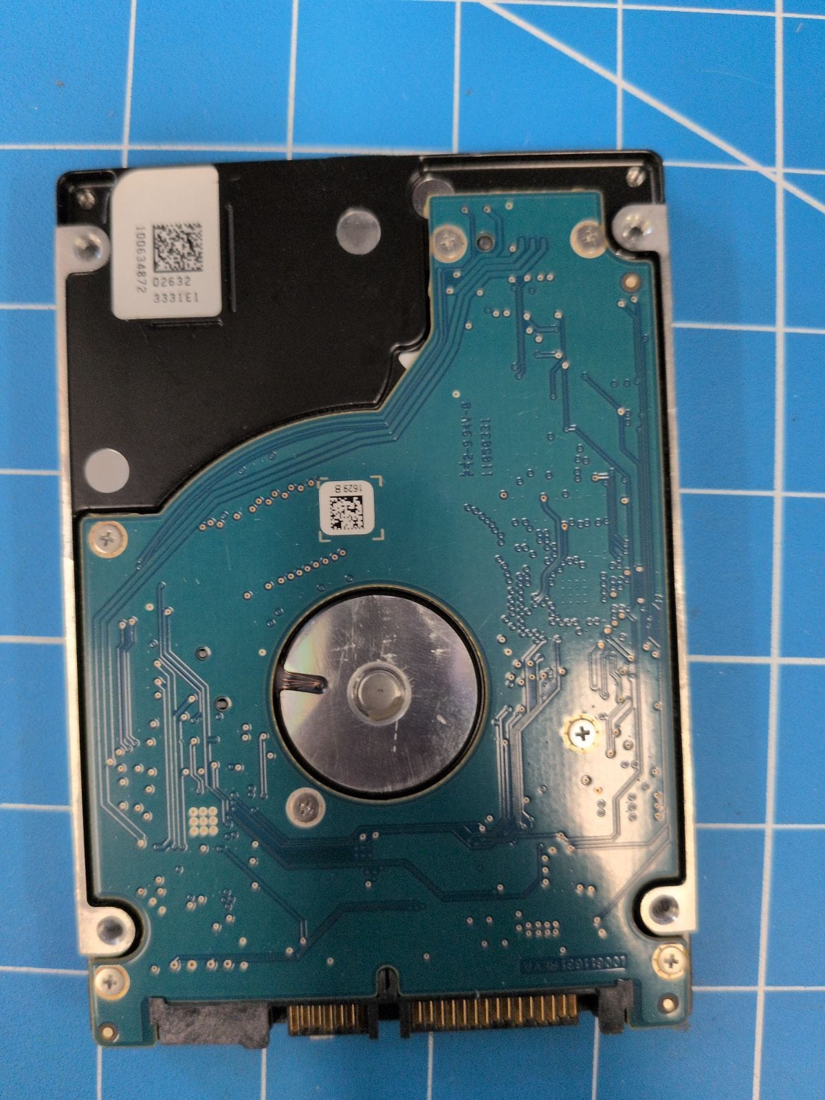 SG276 drive label (back)