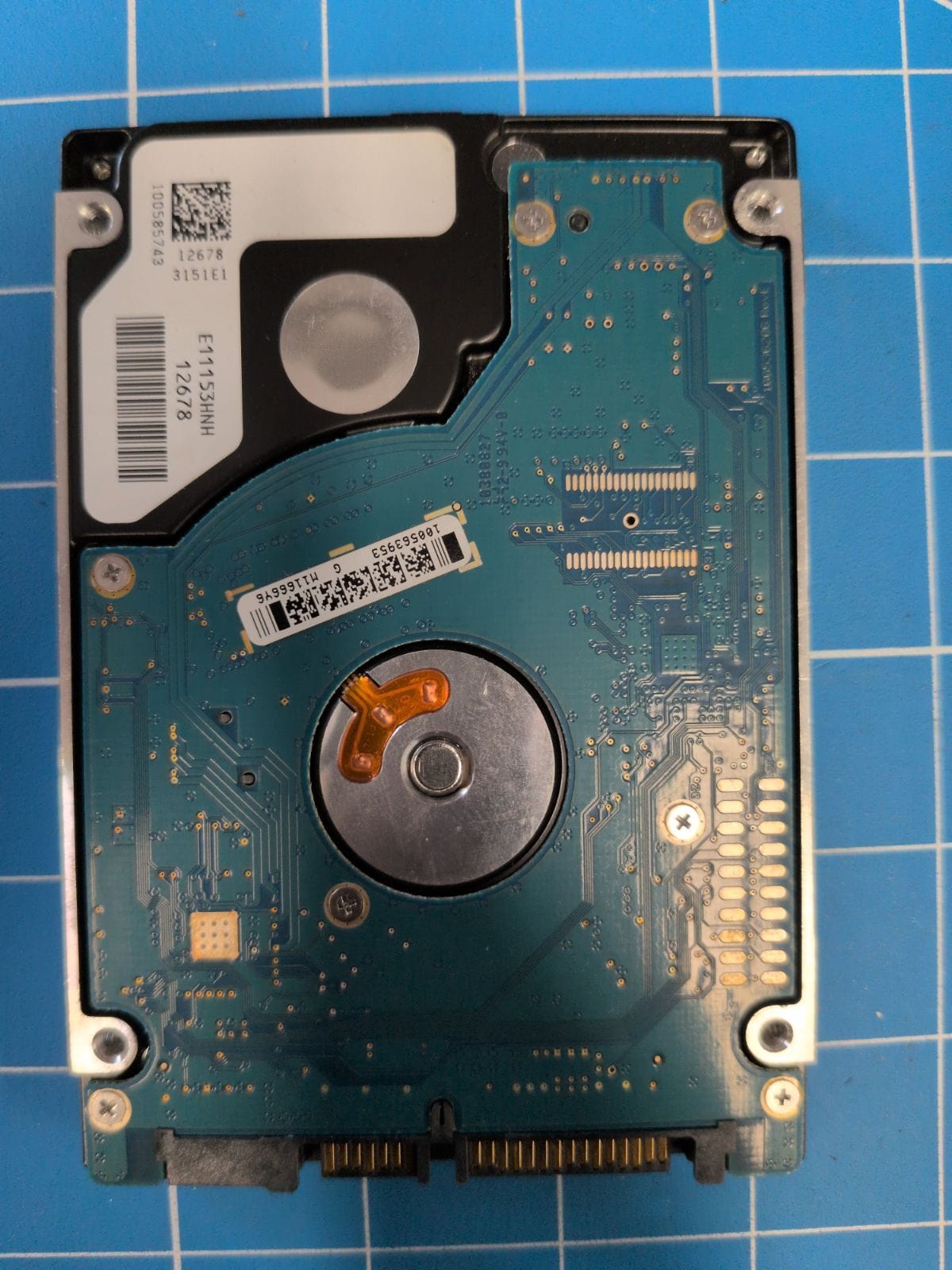 SG279 drive label (back)
