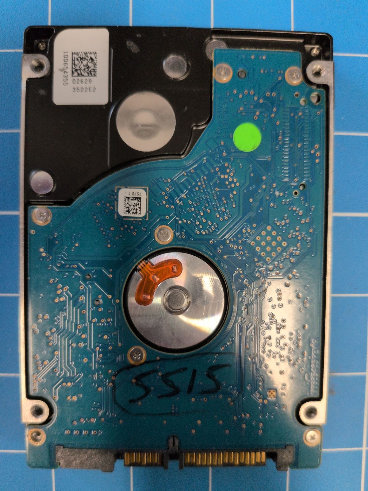 SG286 drive label (back)