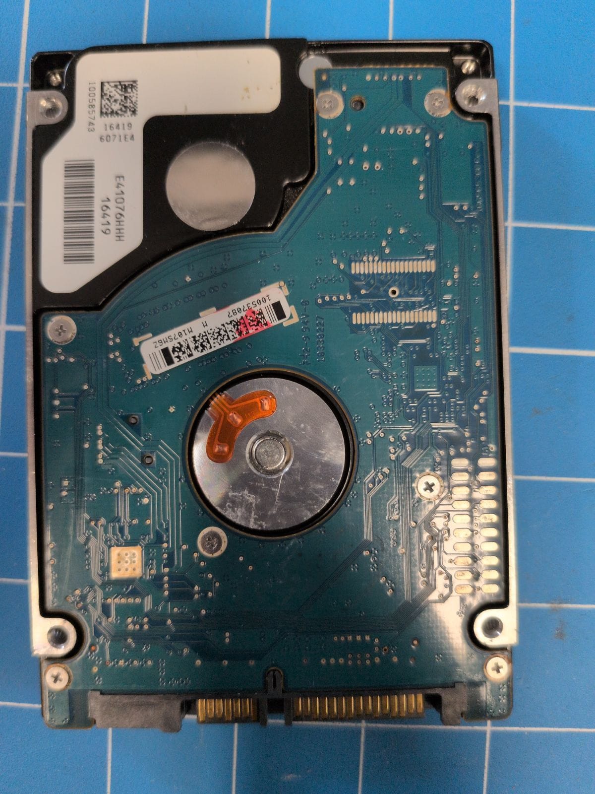 SG360 drive label (back)