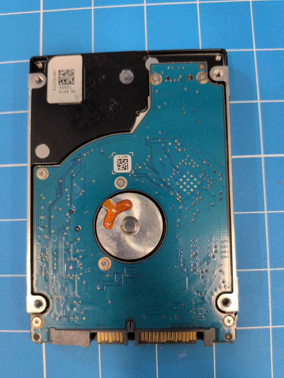 SG367 drive label (back)