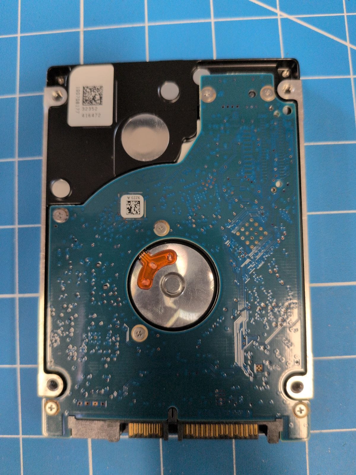 SG377 drive label (back)