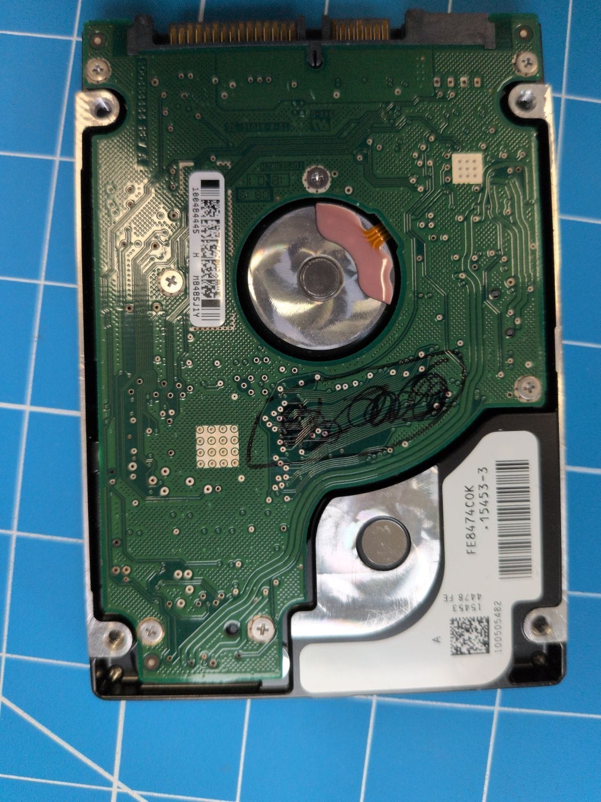 SG47 drive label (back)