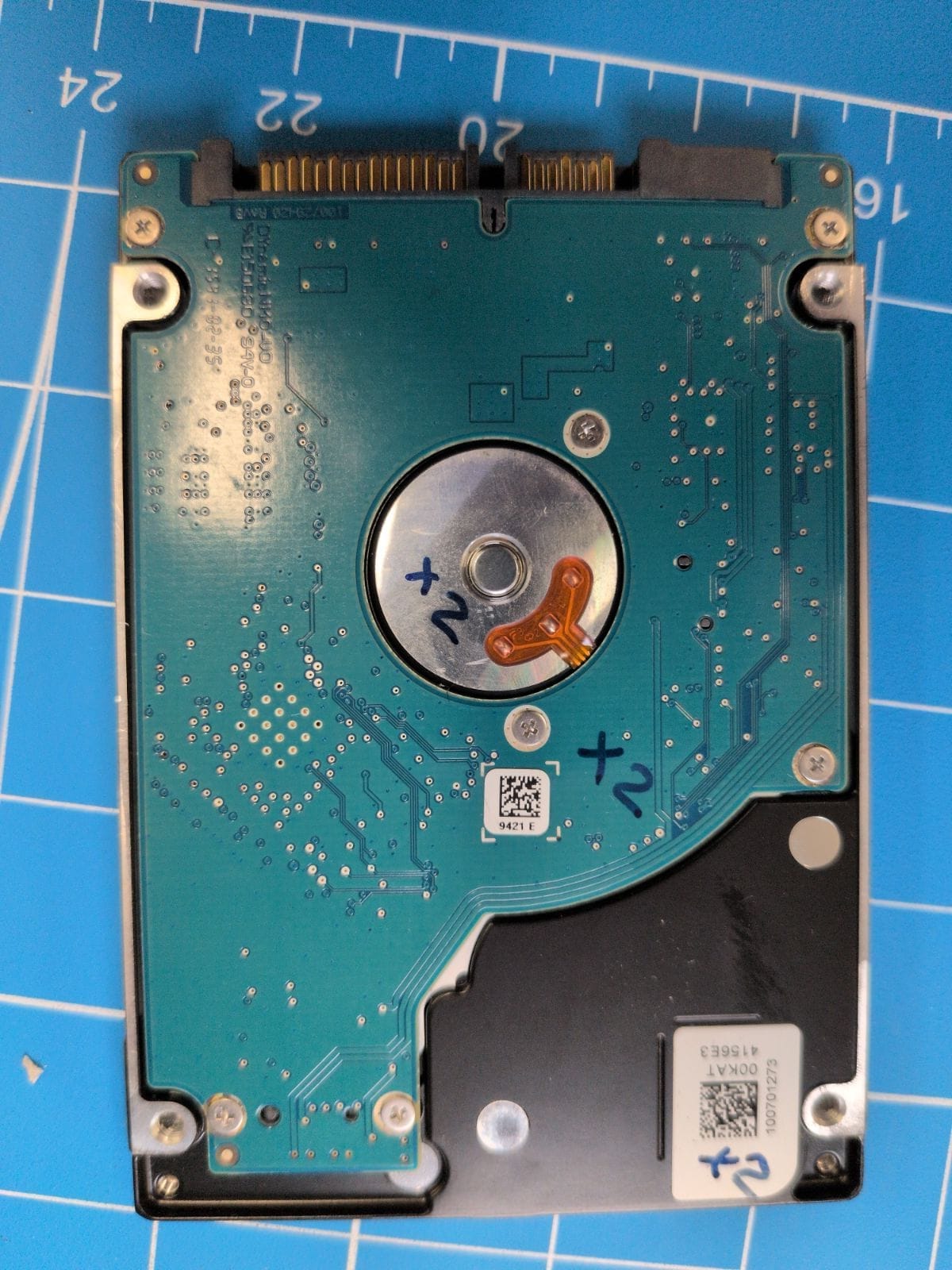 SG5 drive label (back)