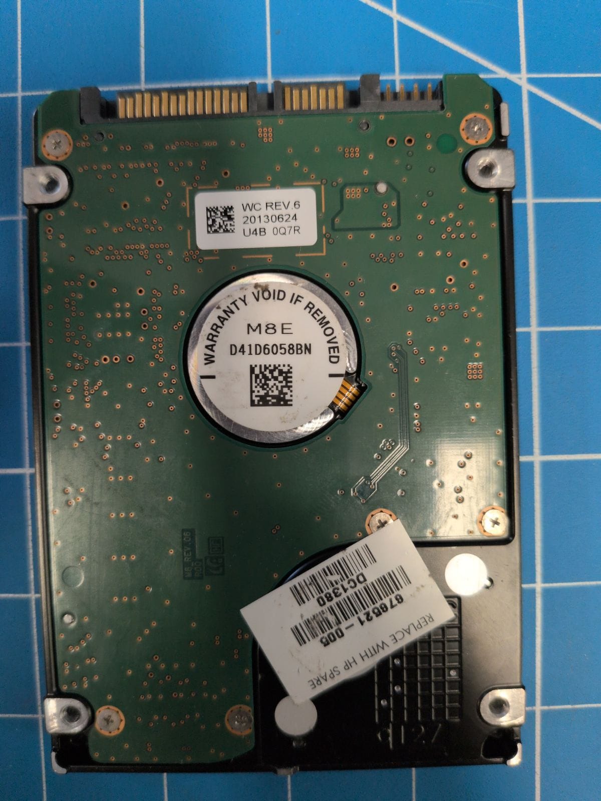 SG576 drive label (back)