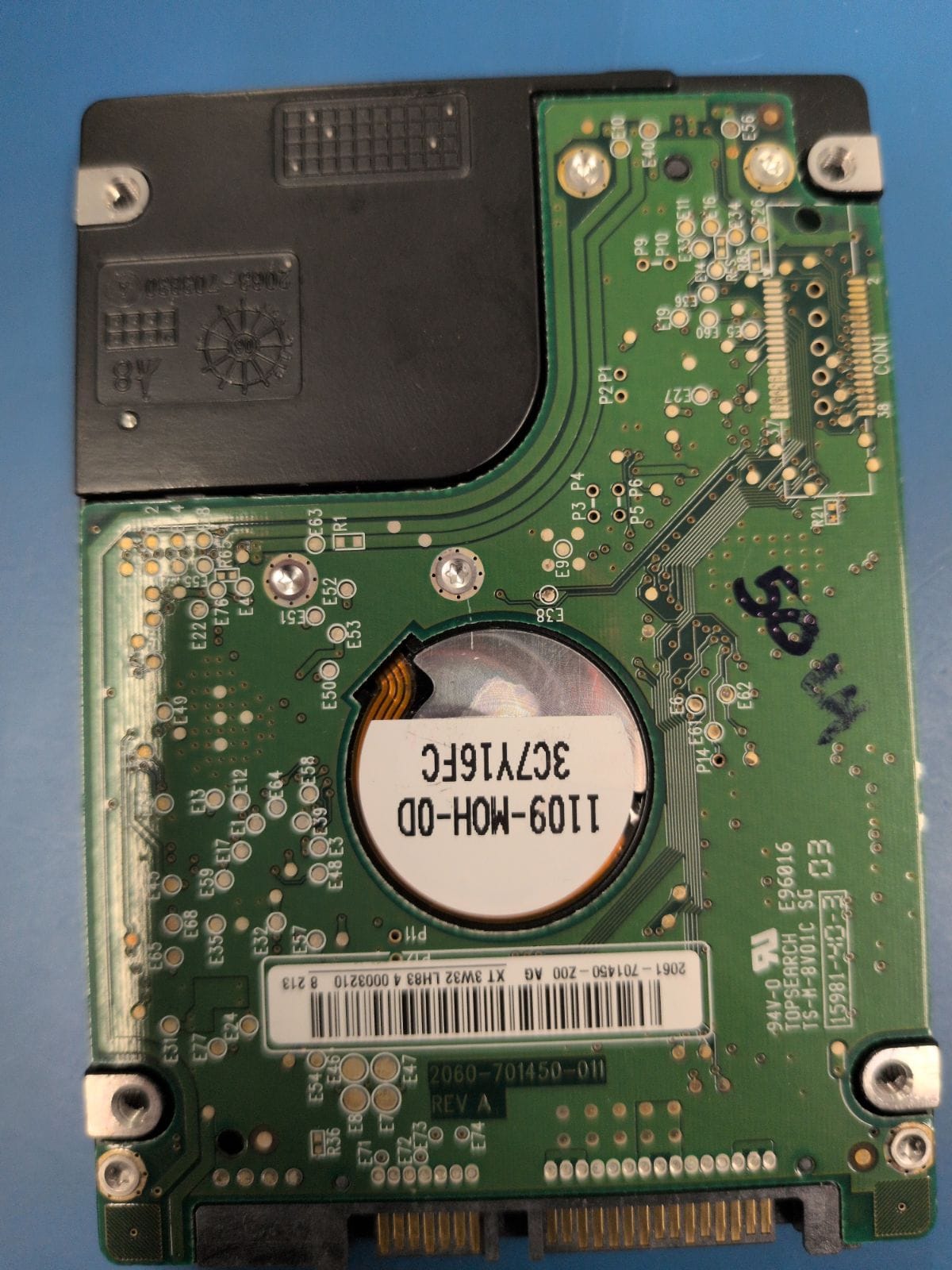 WD14 drive label (back)