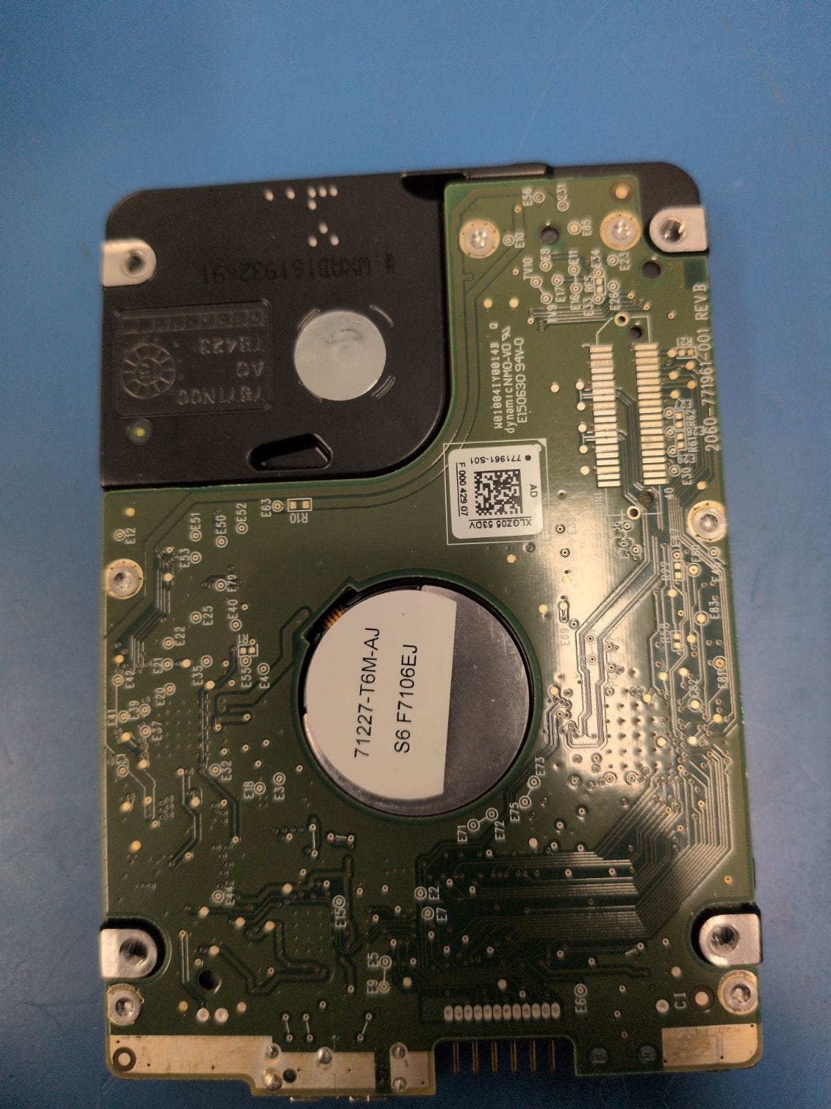 WD17 drive label (back)