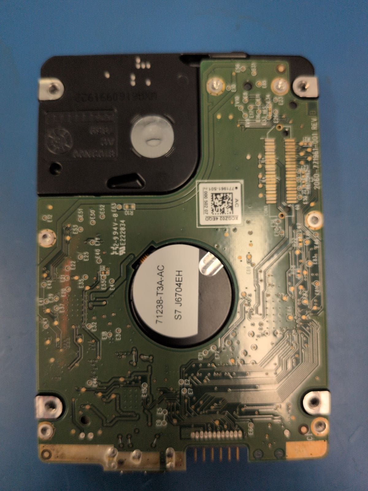 WD234 drive label (back)