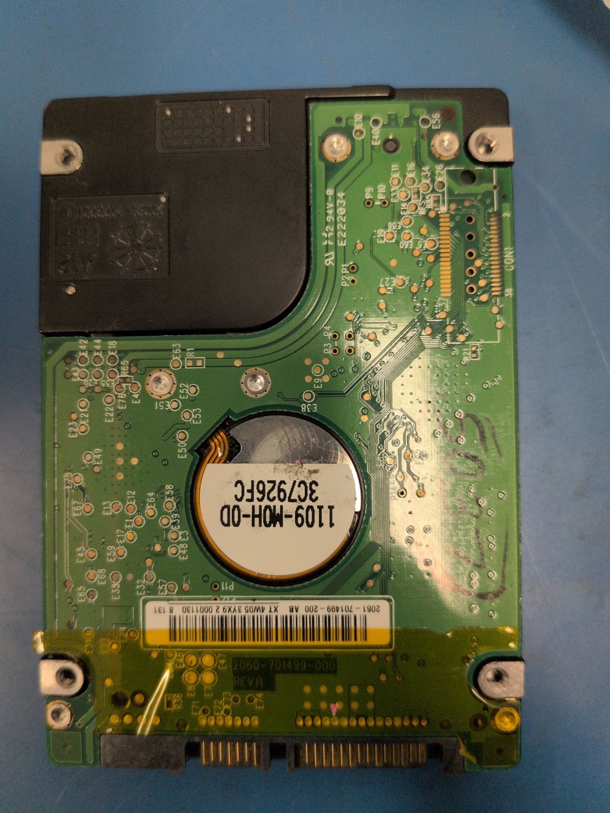 WD37 drive label (back)