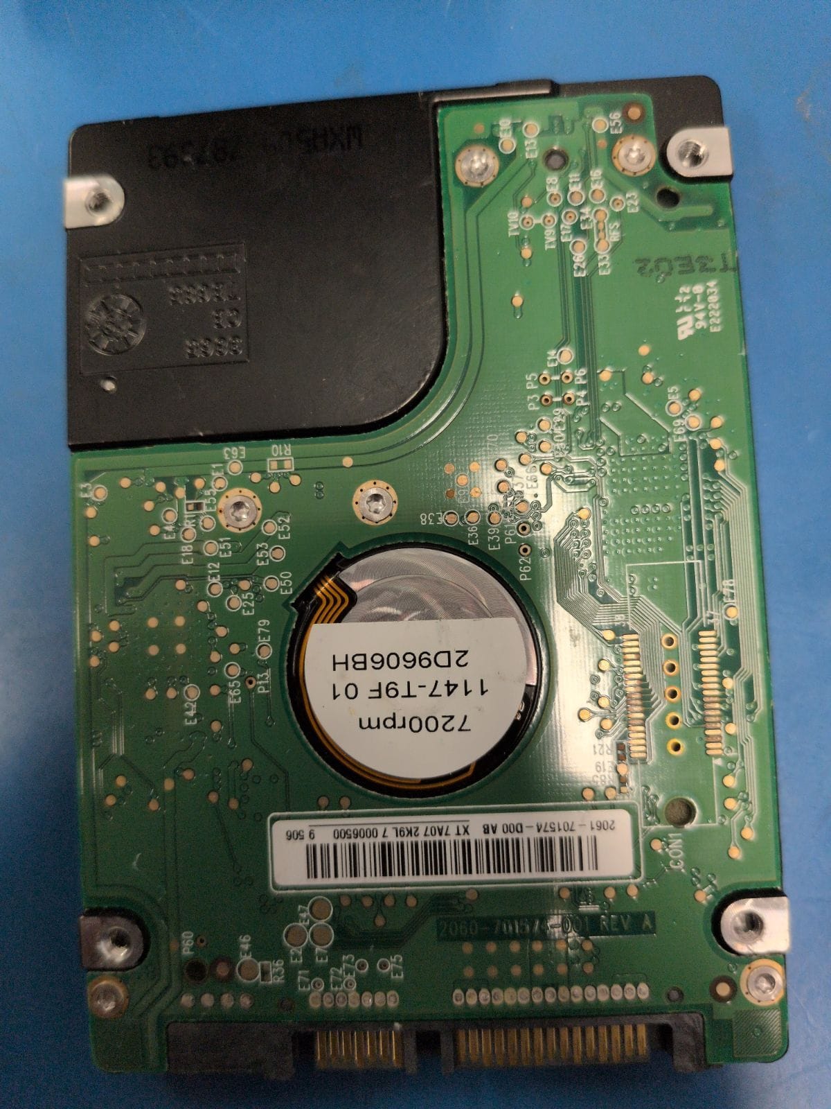WD441 drive label (back)
