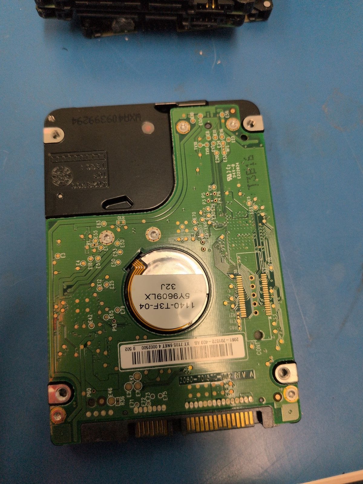 WD450 drive label (back)
