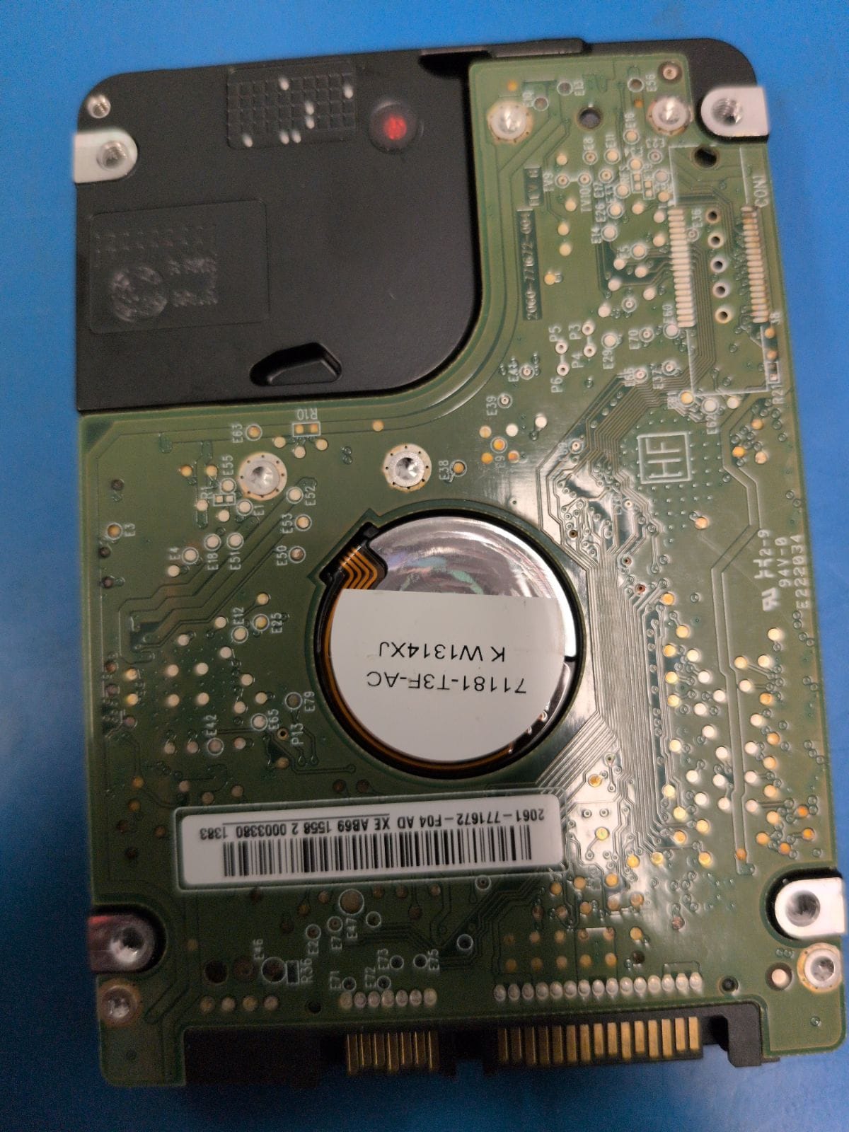 WD464 drive label (back)