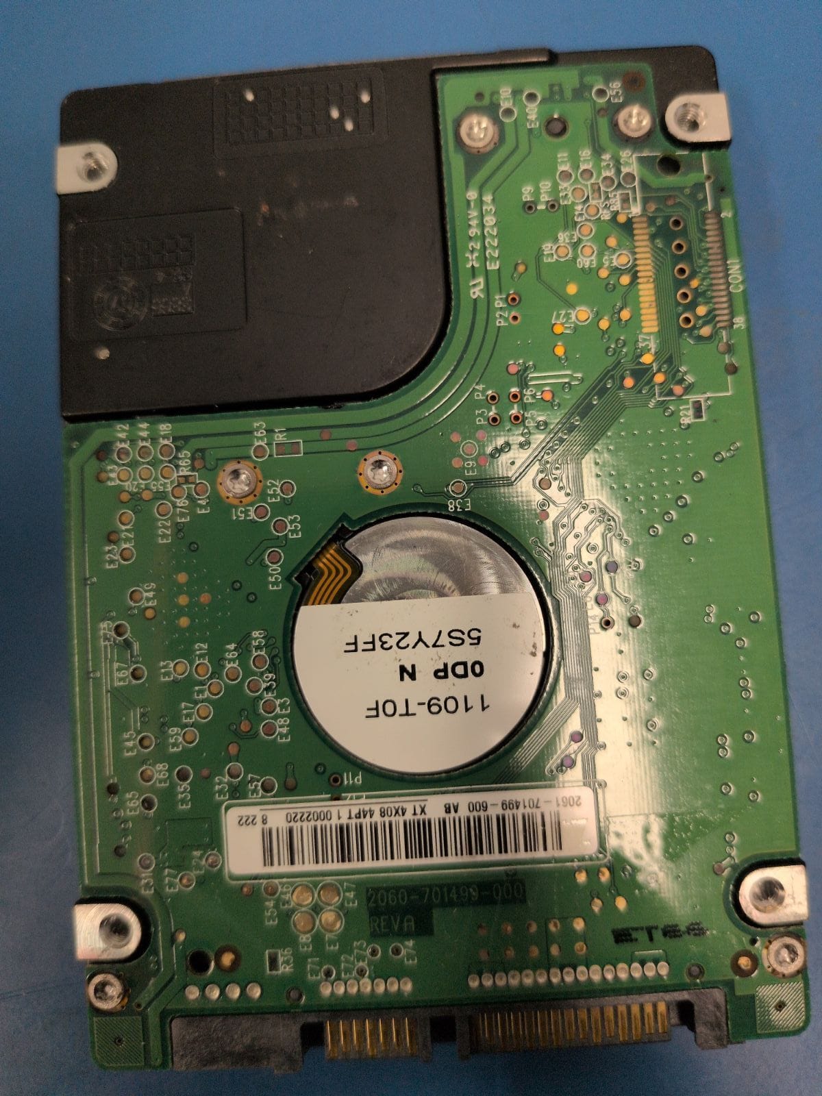 WD469 drive label (back)