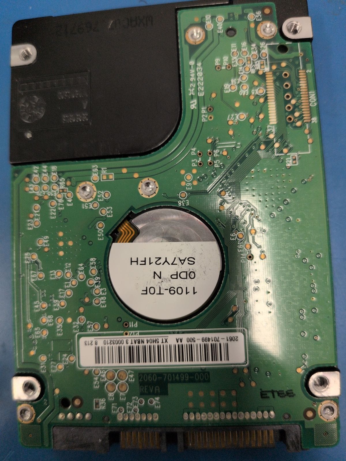 WD508 drive label (back)
