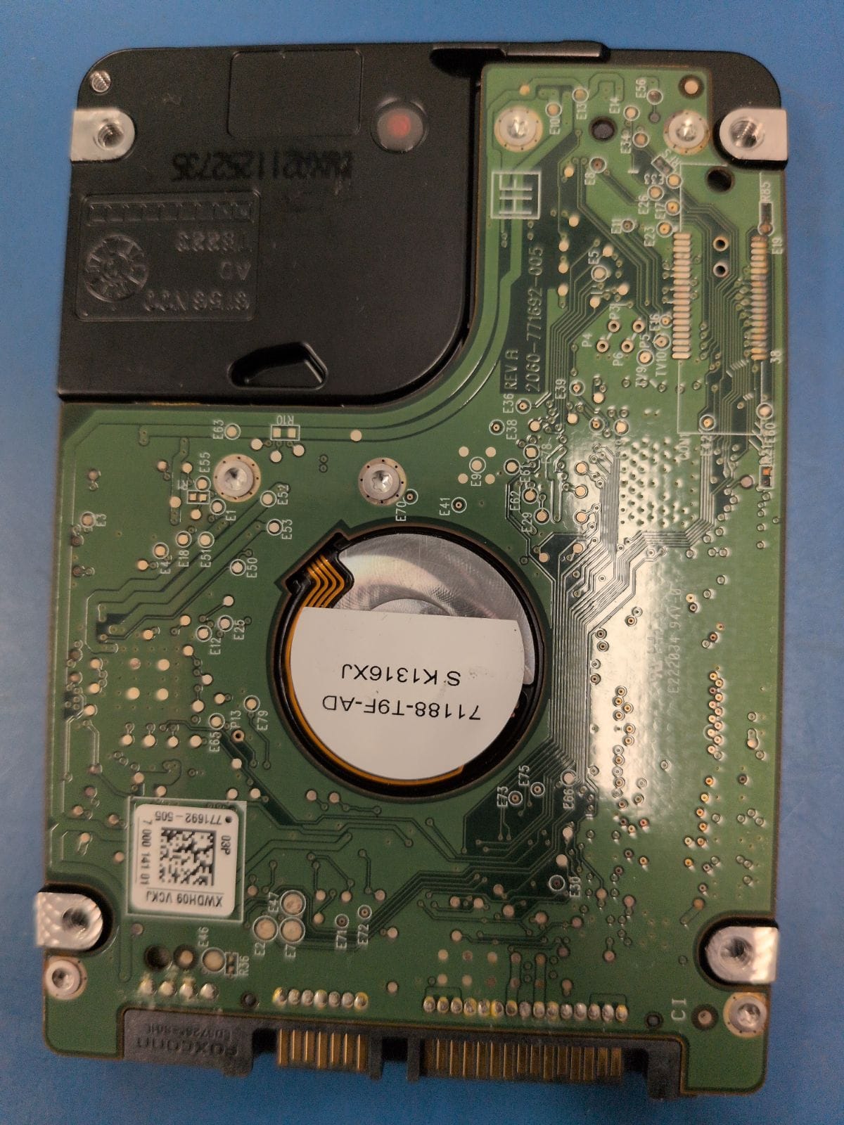 WD526 drive label (back)