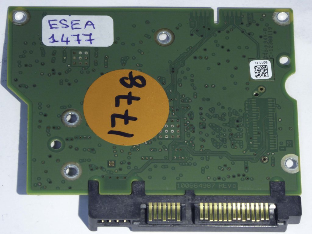 Seagate ST2000DM001 100664987 REV B 9YN164-021 PCB for Sale