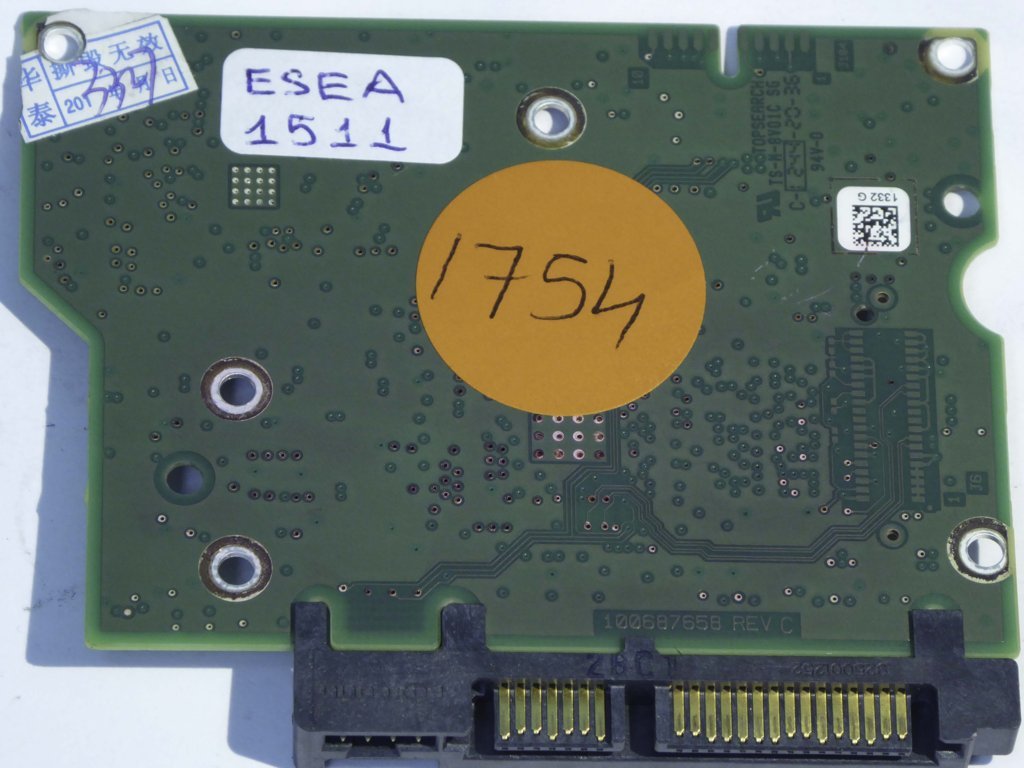 Seagate ST2000DM001 100687658 REV C 1CH164-301 PCB for Sale