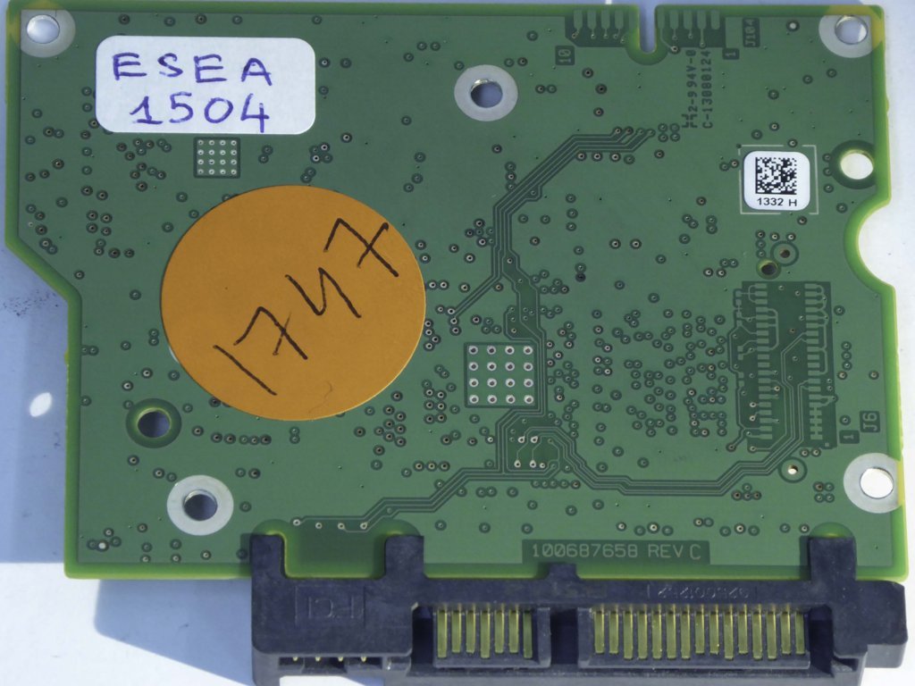 Seagate ST2000DM001 100687658 REV C 1ER14C-315 PCB for Sale