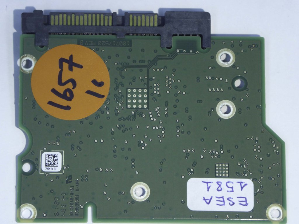 Seagate ST3000DM001 100717520 REV B 1CH166-510 PCB for Sale