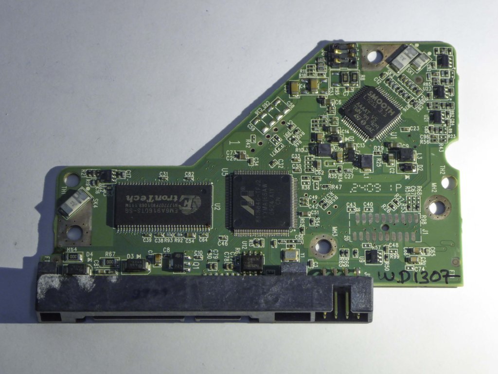 Western Digital WD1001FALS-40U9B0 2060-771668-000 REV P1 PCB for Sale