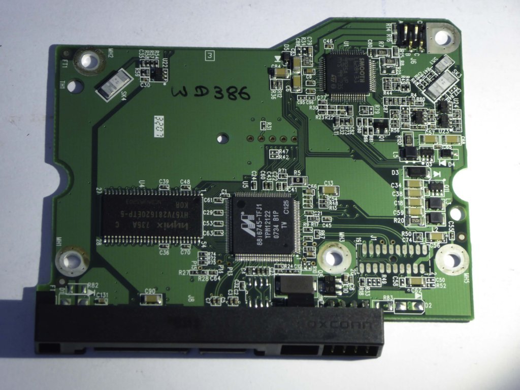 Western Digital WD10EACS-00ZJB0 2060-701474-002 REV A PCB for Sale