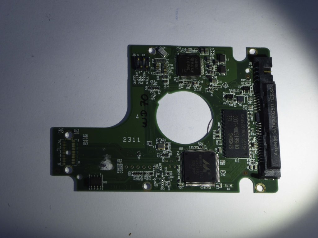 Western Digital WD10EACS-00ZJB0 2060-771714-002 REV A PCB for Sale
