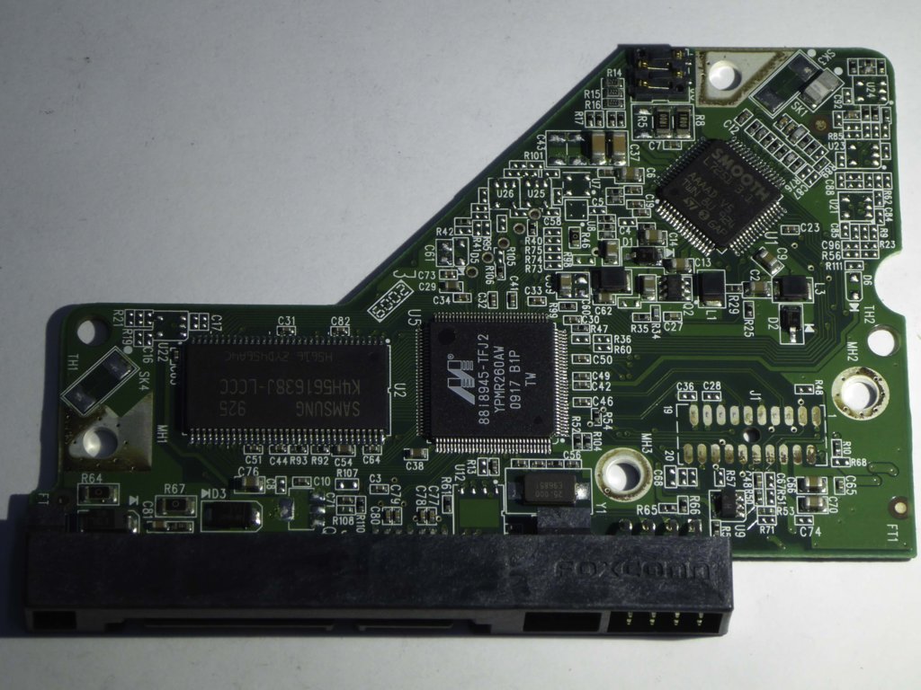Western Digital WD10EADS-00M2B0 2060-701640-000 REV P1 PCB for Sale