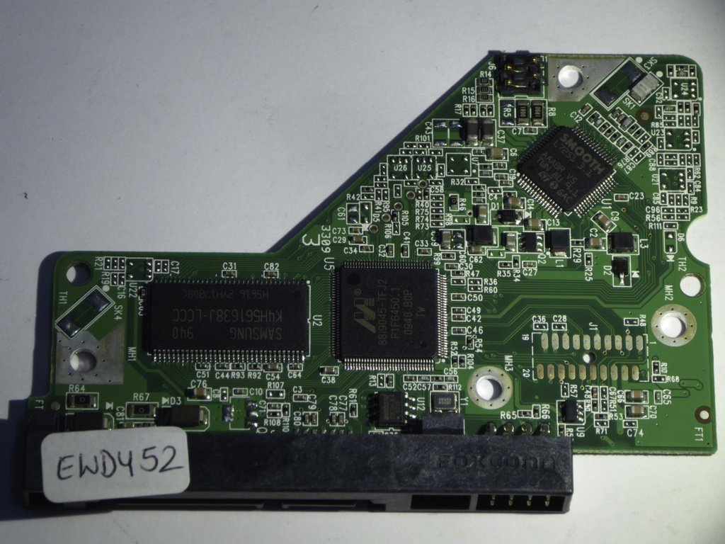 Western Digital WD10EADS-11M2B1 2060-701640-002 REV A PCB for Sale