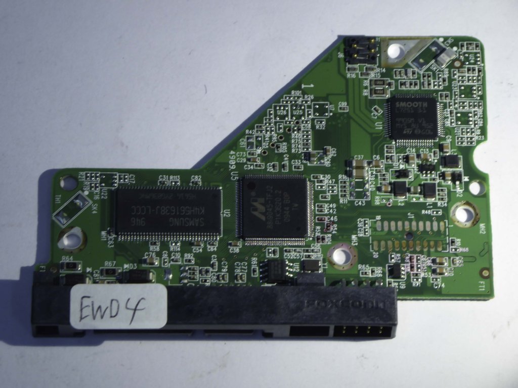 Western Digital WD10EADS-11M2B2 2060-701640-007 REV A PCB for Sale