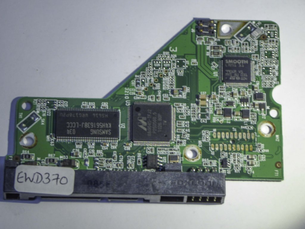 Western Digital WD10EADS-11M2B2 2060-701640-007 REV A PCB for Sale