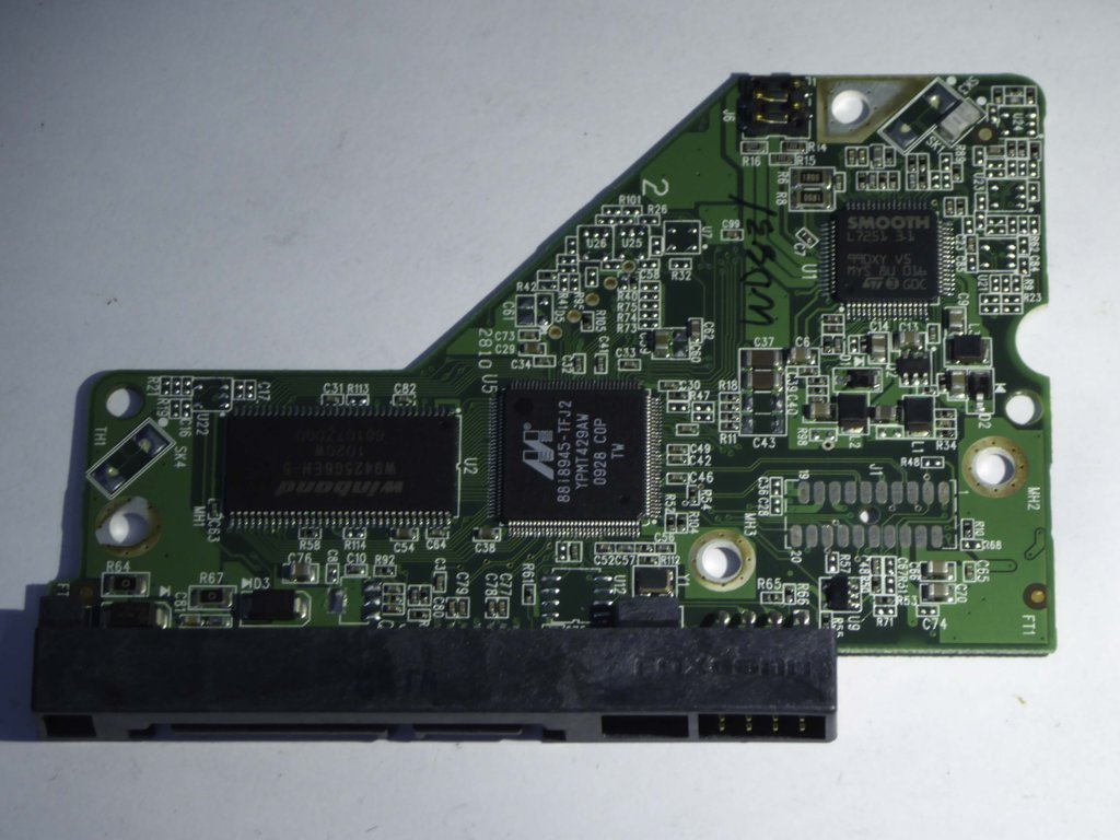 Western Digital WD10EADS-11M2B3 2060-701640-007 REV A PCB for Sale
