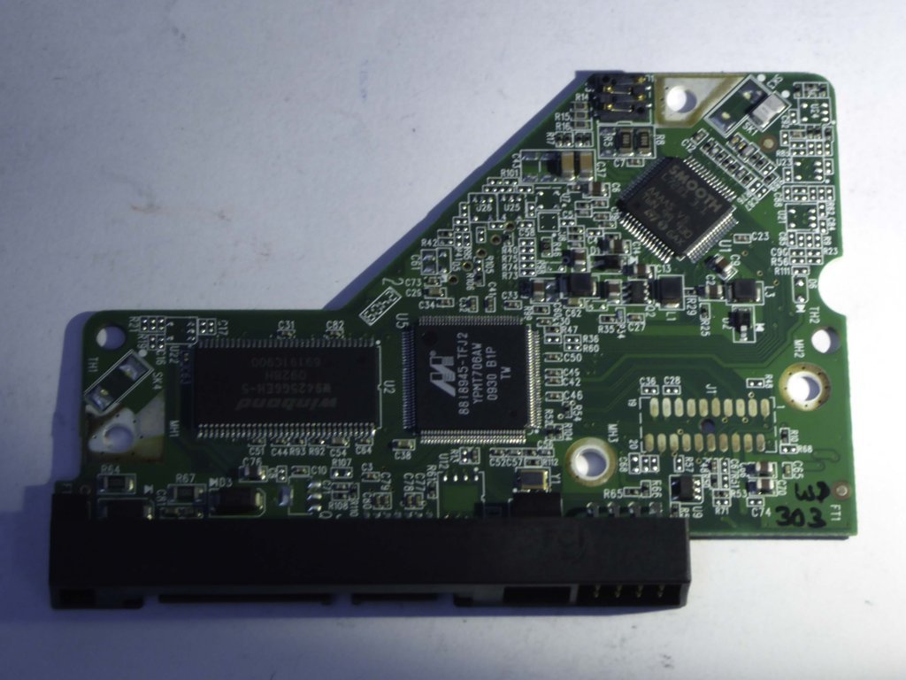 Western Digital WD10EADS 2060-701640-001 REV A PCB for Sale