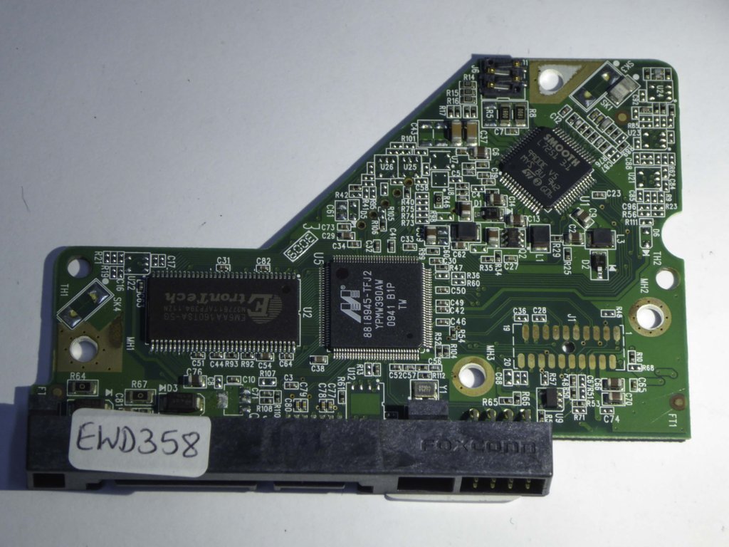 Western Digital WD10EAVS-00D7B0 2060-701537-004 REV A PCB for Sale