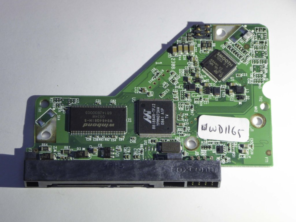 Western Digital WD10EAVS-00D7B1 2060-701590-000 REV P1 PCB for Sale