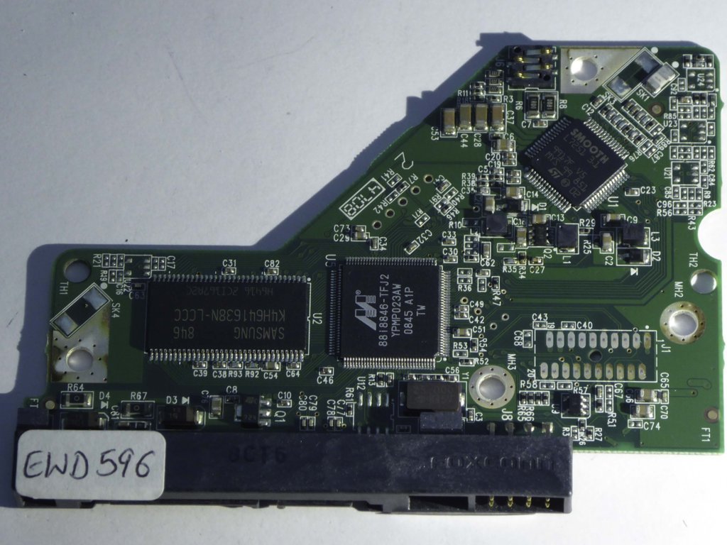 Western Digital WD10EAVS-32D7B1 2060-701590-000 REV A PCB for Sale