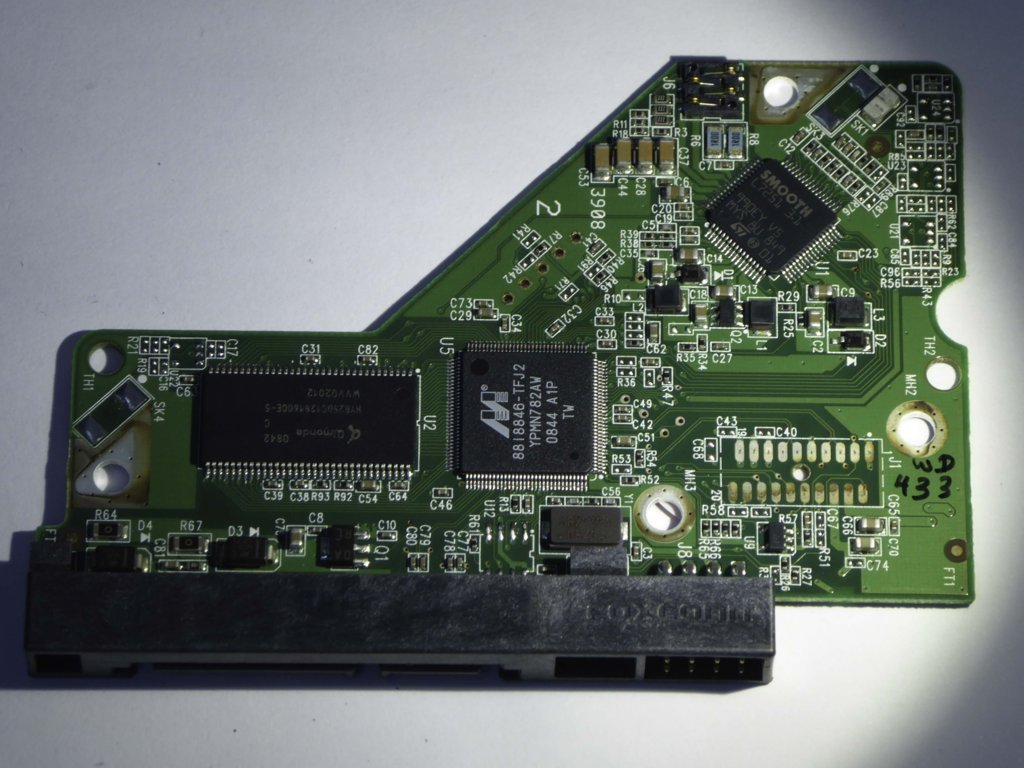 Western Digital WD10EVCS-63E0B1 2060-701590-000 REV A PCB for Sale