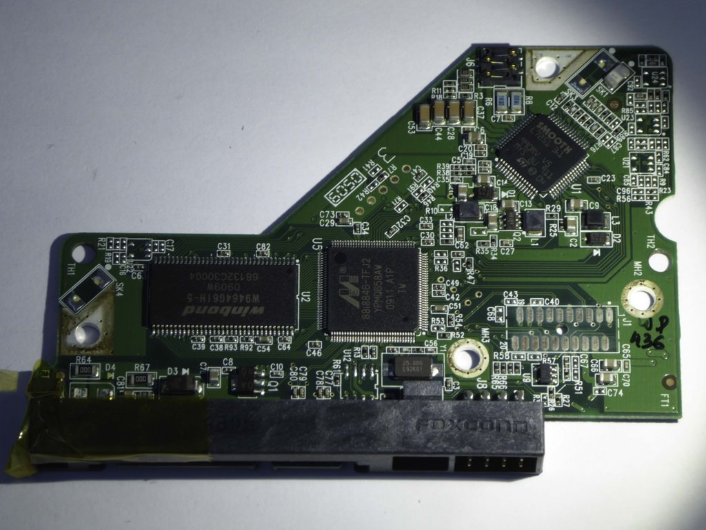 Western Digital WD10EVDS-63N5B1 2060-701590-000 REV A PCB for Sale