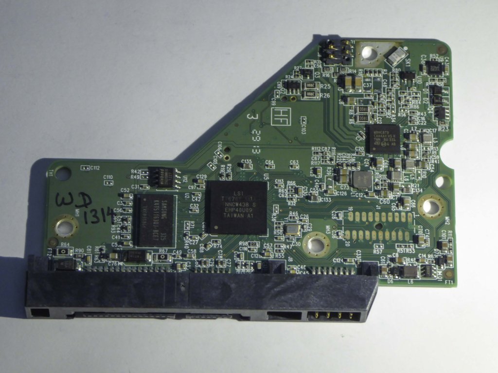 Western Digital WD10EZEX-00KUWA0 2060-771829-003 REV A PCB for Sale
