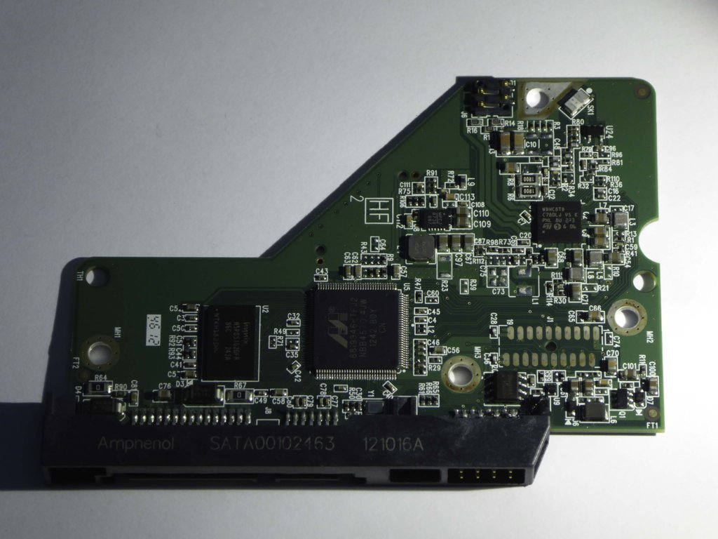 Western Digital WD10EZEX-00ZF5A0 2060-771824-006 REV A PCB for Sale