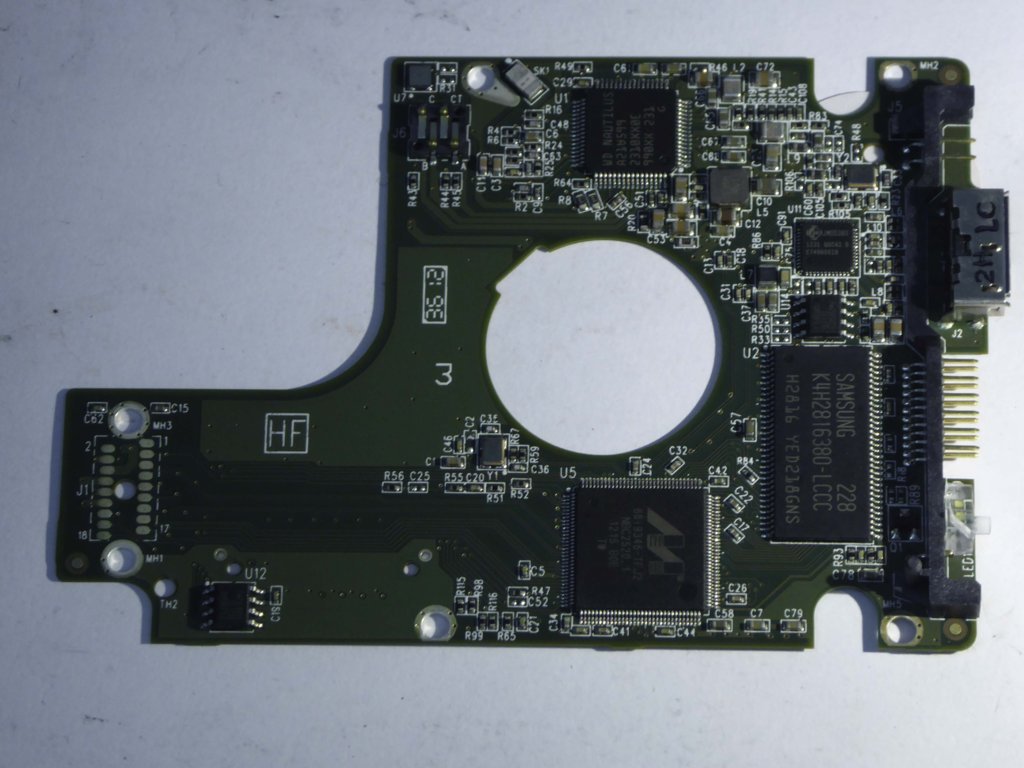 Western Digital WD10JMVW-11AJGS0 2060-771801-002 REV A PCB for Sale