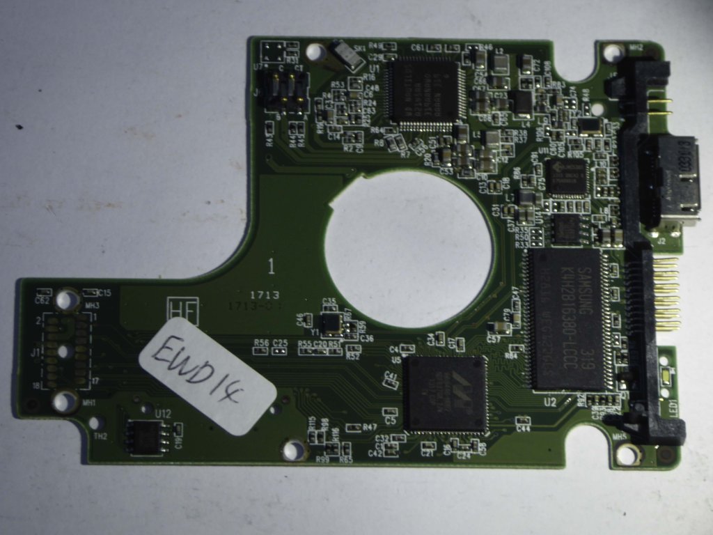Western Digital WD10JMVW-11AJGS0 2060-771961-000 REV P1 PCB for Sale
