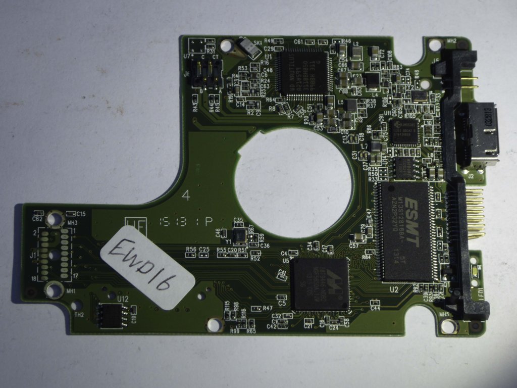 Western Digital WD10JMVW-11AJGS0 2060-771961-000 REV P1 PCB for Sale